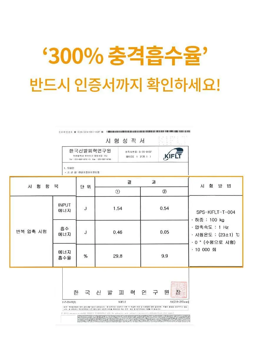 포렉스 슬림 고탄성 메모리폼 구두 깔창 (S/M/L) 상세페이지 15