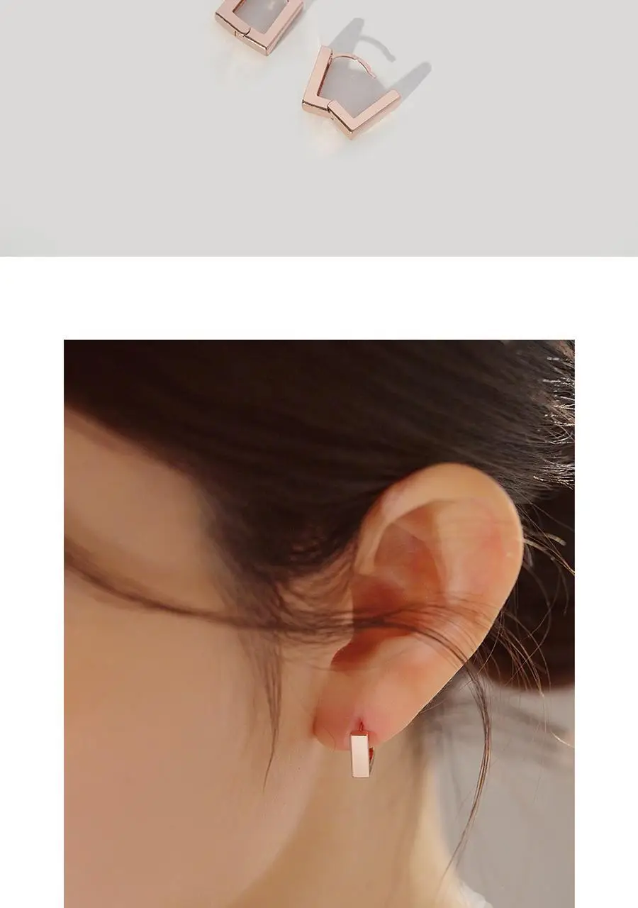 14k post 모크 스퀘어 원터치 링귀걸이 상세페이지 10