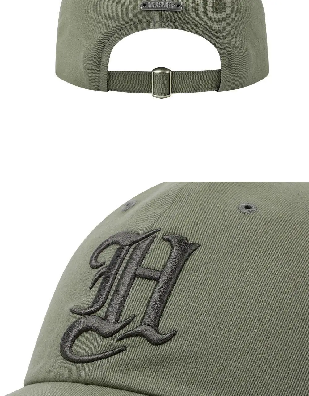 HDEX 볼드 레터링 볼캡 (3colors) 상세페이지 15