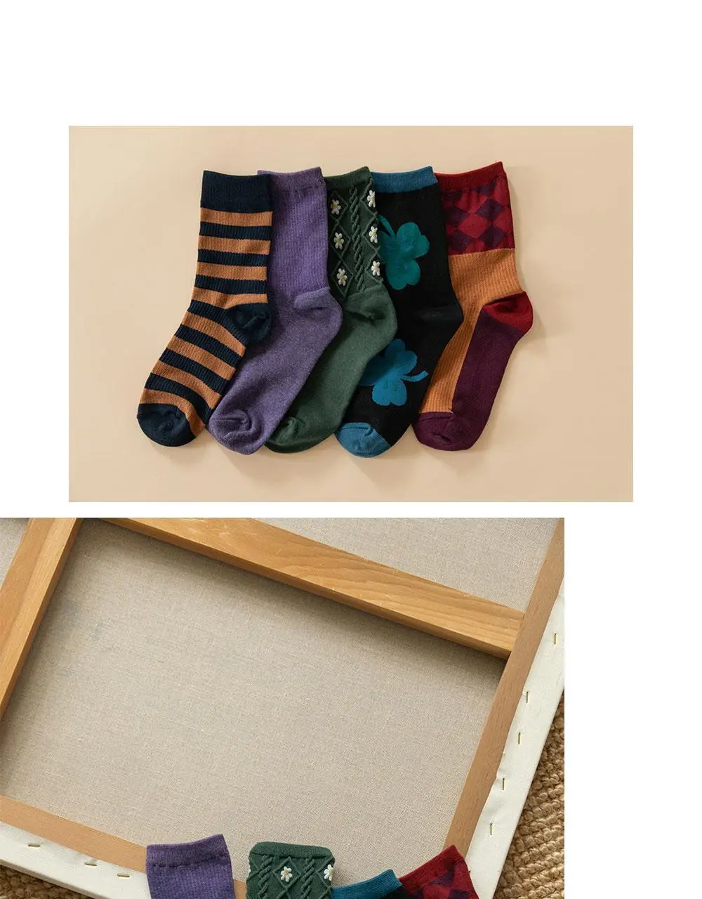 데일리라이크 데일리 빈티지 삭스 우먼 5P 상세페이지 22