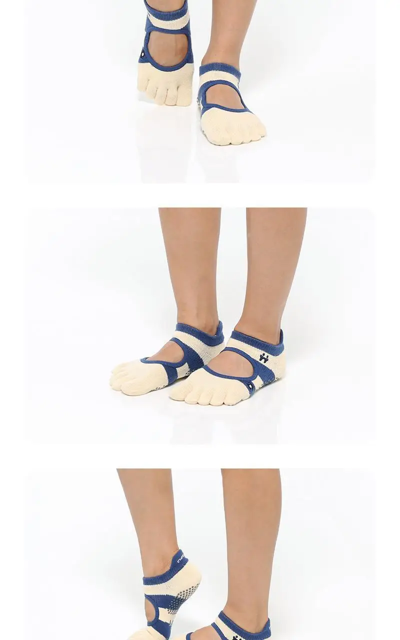 떰토 필라테스 미끄럼방지 발가락 양말 크림 상세페이지 6