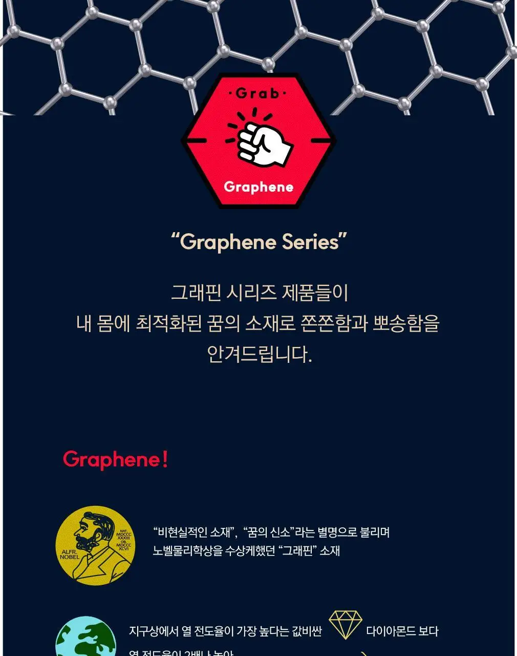 레드싹수 그래핀소재 양말 2켤레 3종 택1 (블랙패키지+쇼핑백) 상세페이지 7