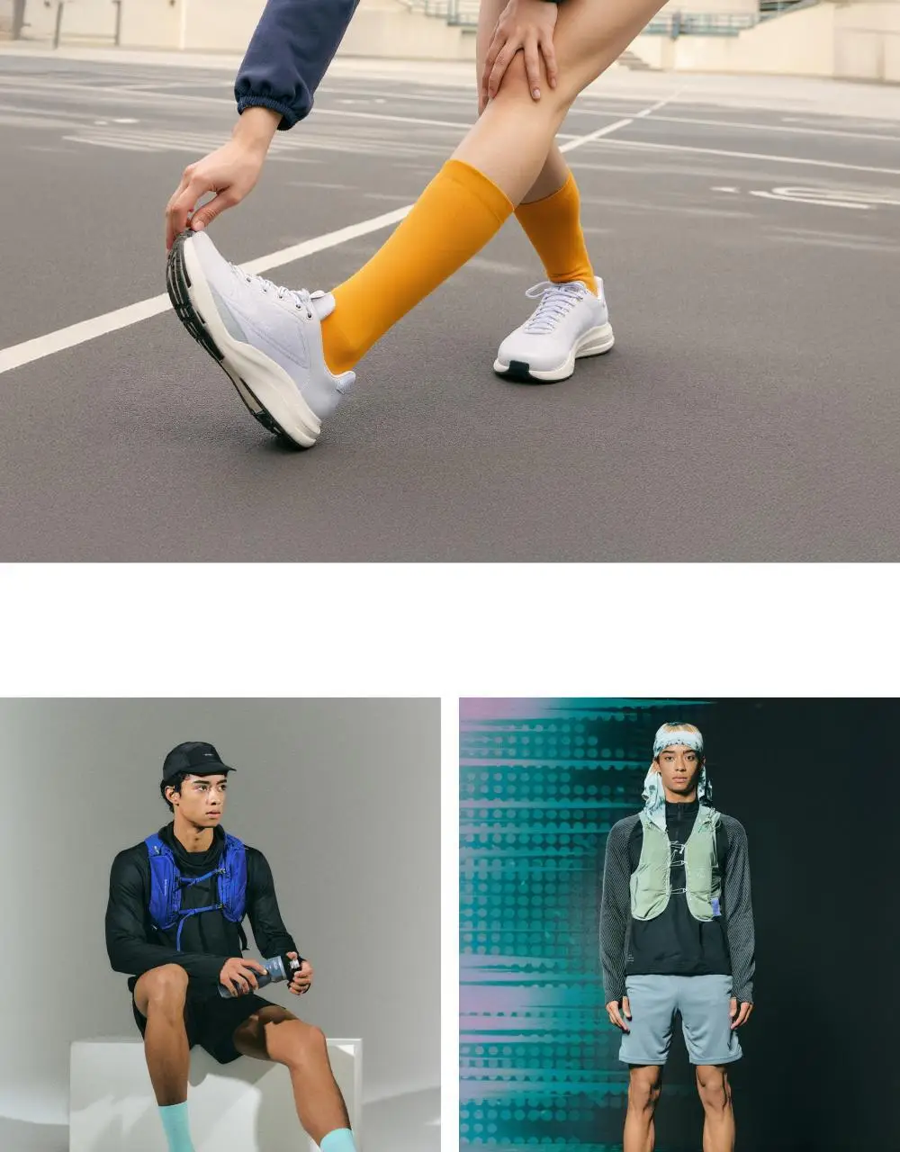 리투 블랙 윙 러닝 니 삭스 9colors (XS/S/M) 상세페이지 23