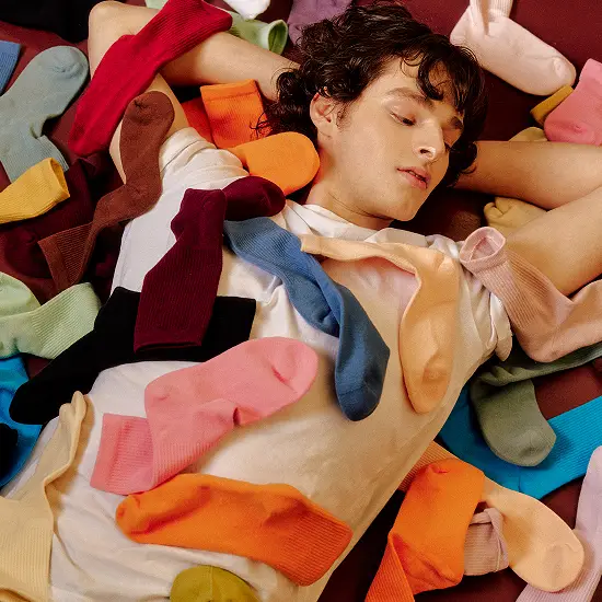 리투 에어 데일리 크루 삭스 6 color (S/M)
