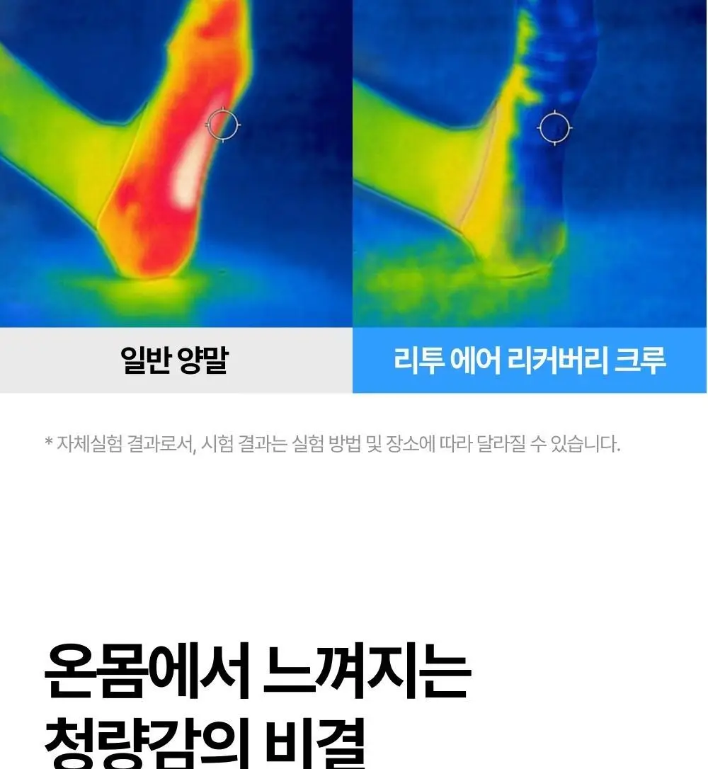 리투 에어 리커버리 페이크 삭스 3colors (S/M) 상세페이지 11