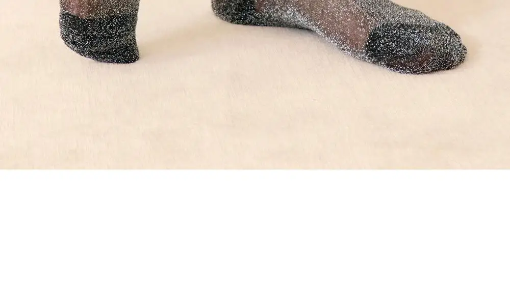 마른파이브 넉넉 글리터 시스루 펄 골지 양말 4colors 상세페이지 9