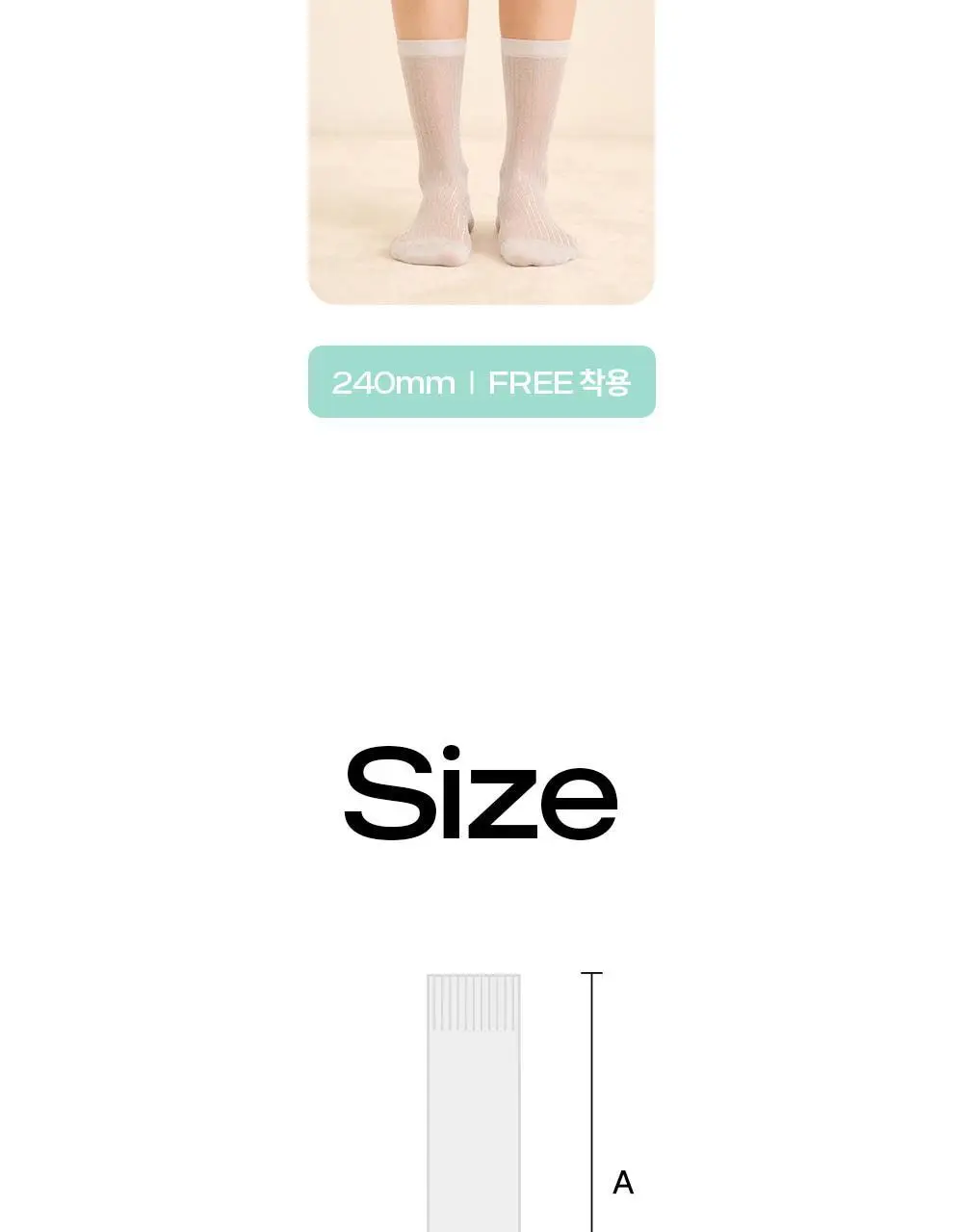 마른파이브 넉넉 글리터 시스루 펄 골지 양말 4colors 상세페이지 26