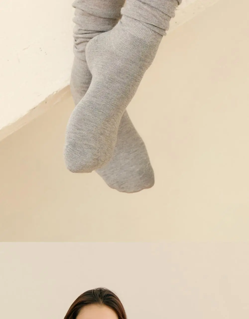 마른파이브 넉넉 롤업 루즈 니삭스 6colors 상세페이지 5