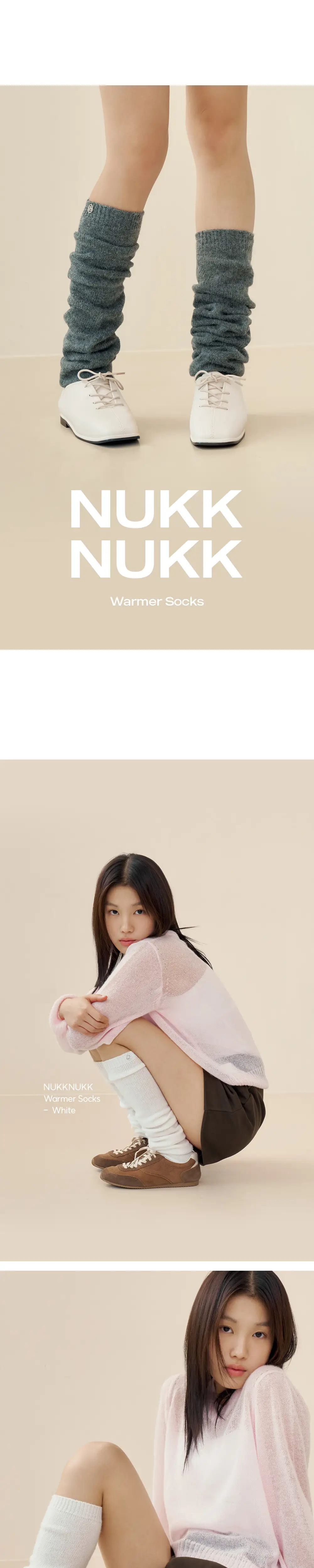 마른파이브 넉넉 루즈 레그워머 삭스 6colors 상세페이지 5