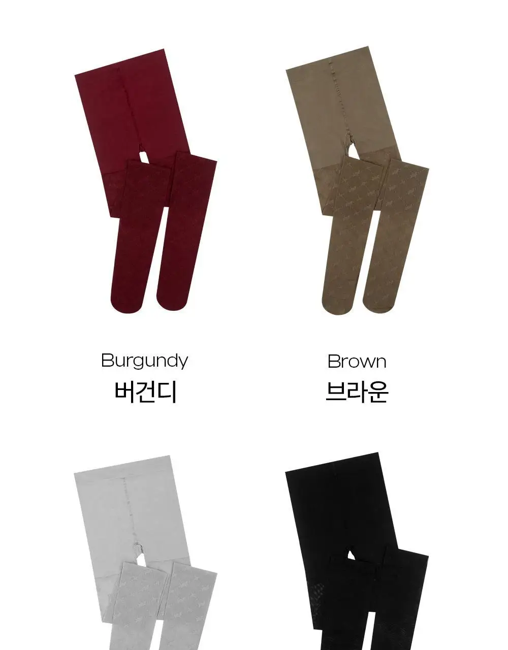 마른파이브 넉넉 미드나잇 로즈 스타킹 6colors 상세페이지 12