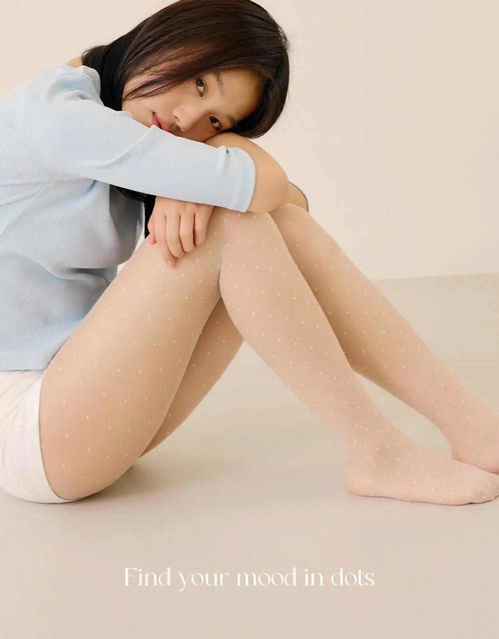 마른파이브 넉넉 시스루 도트 스타킹 2colors 상세페이지 7