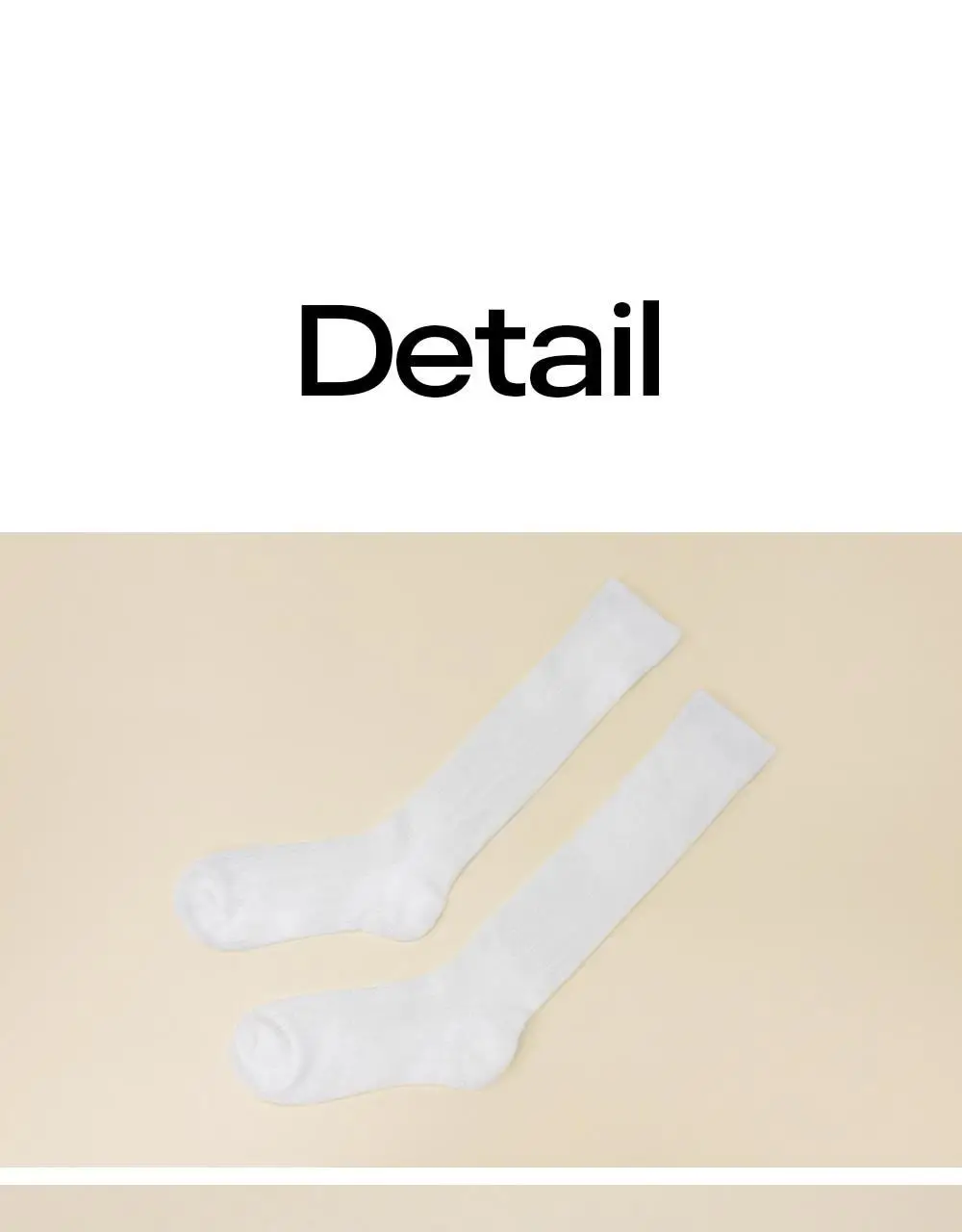 마른파이브 넉넉 시스루 립 패턴 니삭스 2colors (블랙/화이트) 상세페이지 30