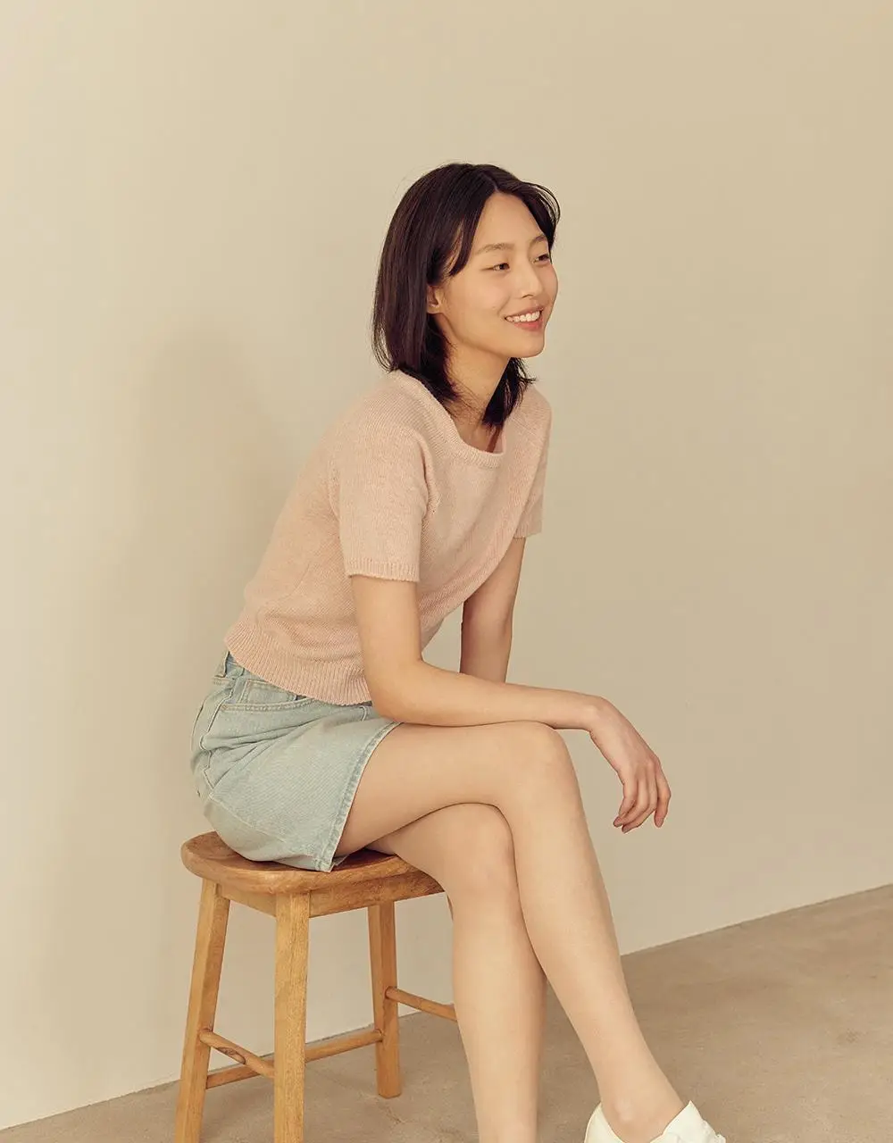 마른파이브 넉넉 올풀림방지 힙업 스타킹 10D 4colors, 3size (아이보리/내추럴/커피/블랙 S~XXL) 상세페이지 16