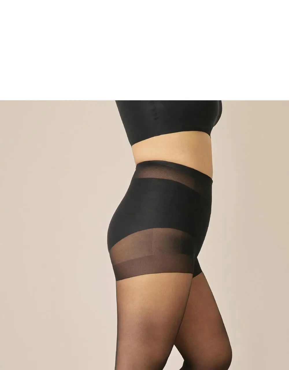 마른파이브 넉넉 올풀림방지 힙업 스타킹 10D 4colors, 3size (아이보리/내추럴/커피/블랙 S~XXL) 상세페이지 53