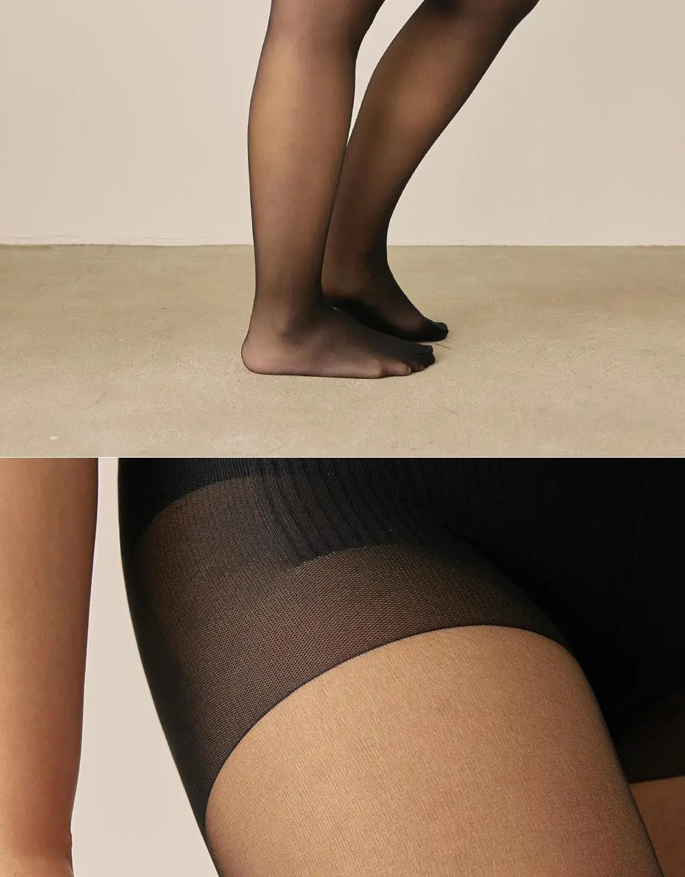 마른파이브 넉넉 올풀림방지 힙업 스타킹 10D 4colors, 3size (아이보리/내추럴/커피/블랙 S~XXL) 상세페이지 54