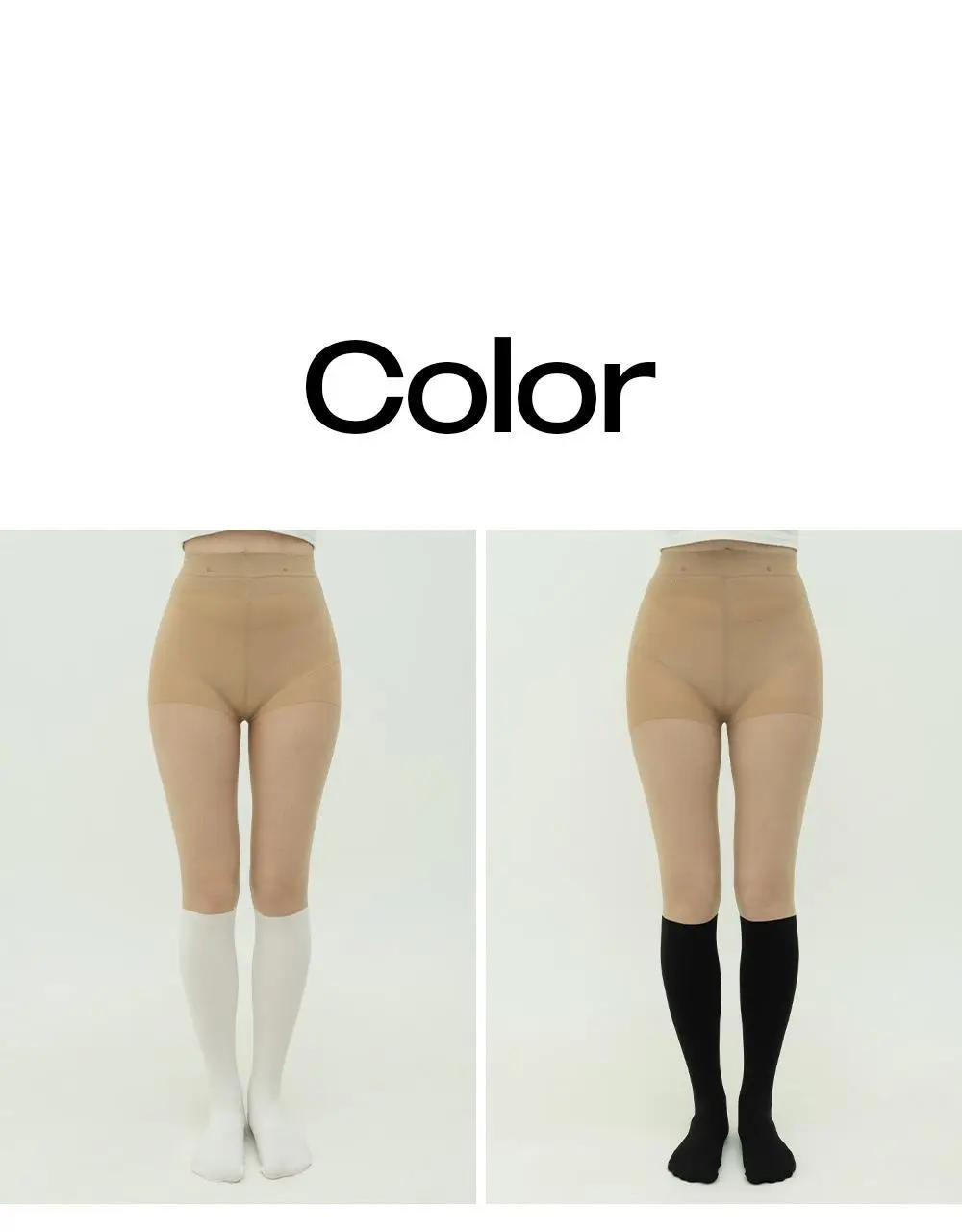 마른파이브 넉넉 UV차단 올풀림방지 니삭스 골프 스타킹 2 colors (숏, 롱) 상세페이지 63