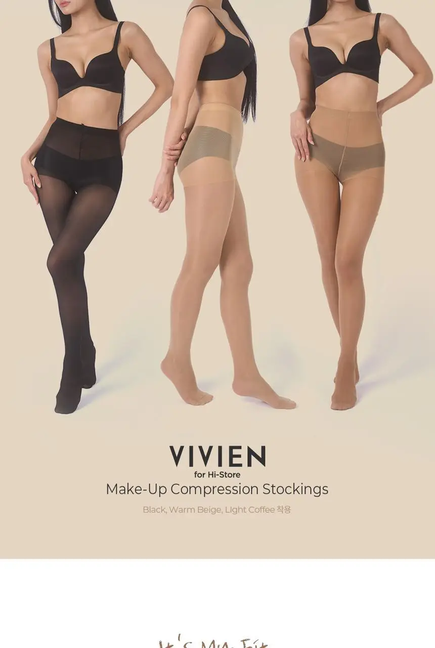 비비안 메이크업 압박스타킹 3매 (4 colors) 상세페이지 9
