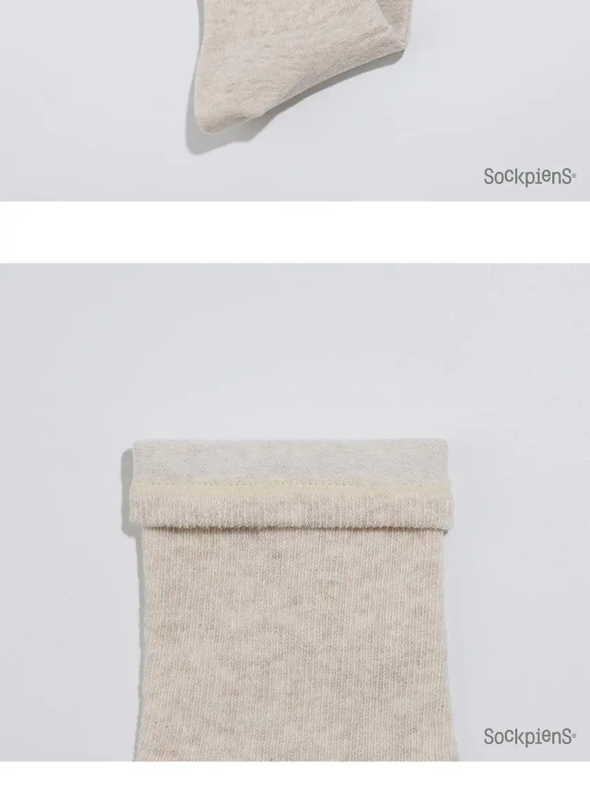 삭피엔스 밴드 조임없는 무압박 무지 여성 양말 8켤레 7type 상세페이지 43