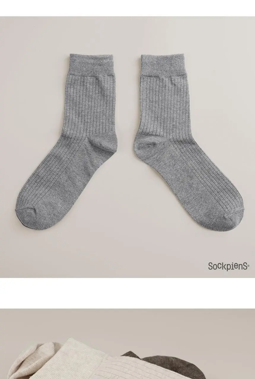 삭피엔스 베이직 골지 남성 정장 양말 8켤레 4type 상세페이지 36