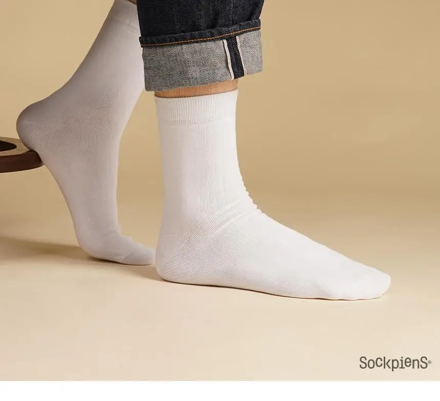 삭피엔스 베이직 무지 남성 정장 양말 8켤레 4type 상세페이지 20