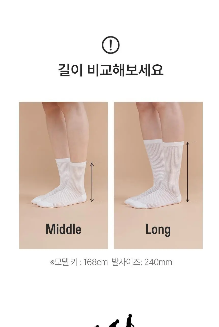 삭피엔스 시스루 골지 여성 양말 5colors (중목/장목) 상세페이지 4