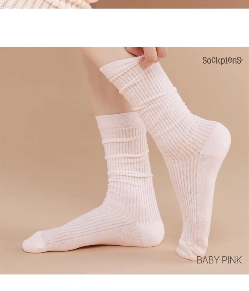 삭피엔스 시스루 골지 여성 양말 5colors (중목/장목) 상세페이지 18