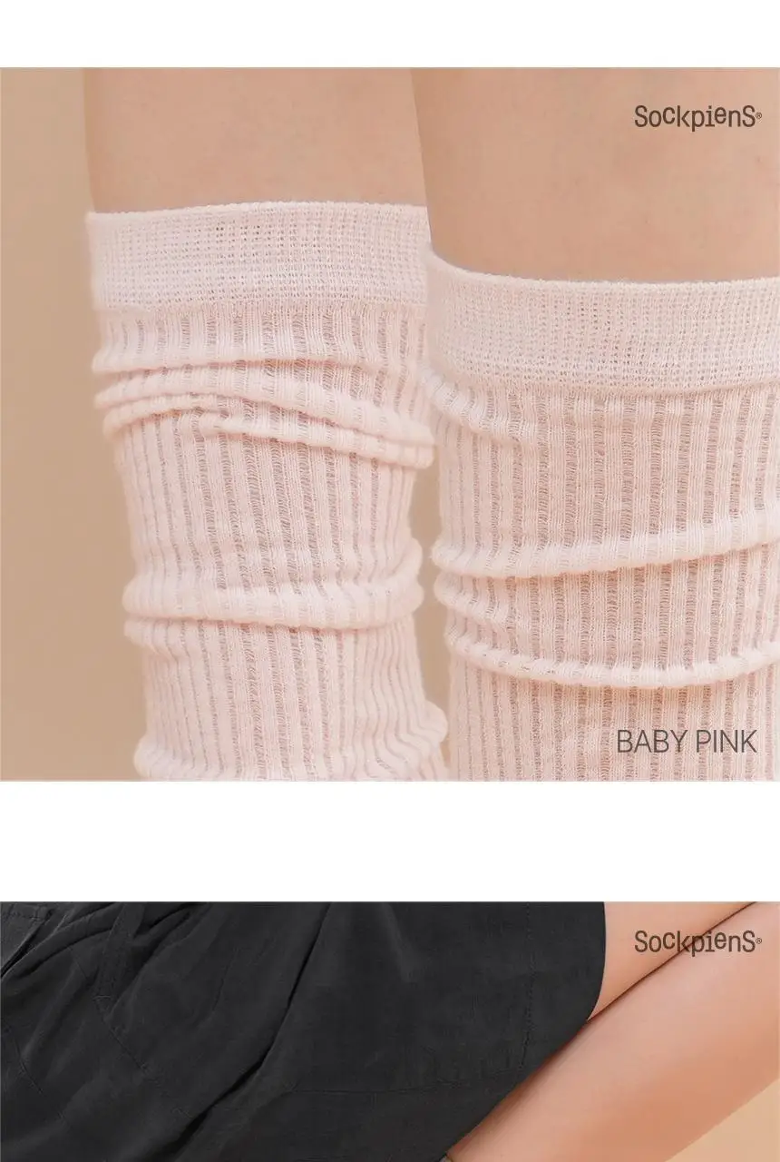 삭피엔스 시스루 골지 여성 양말 5colors (중목/장목) 상세페이지 19