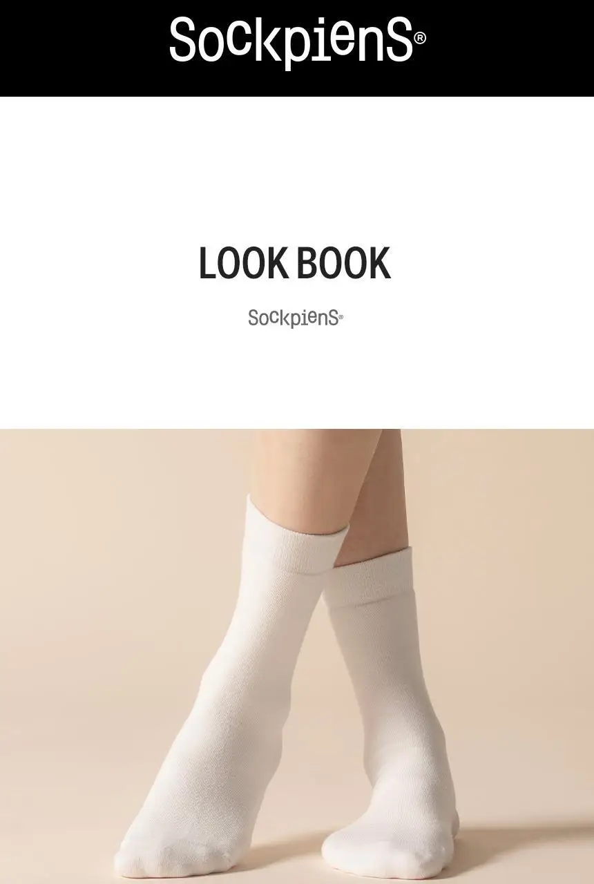 삭피엔스 얇고 따뜻한 슬림 여성 기모 양말 4켤레 4colors 상세페이지 25
