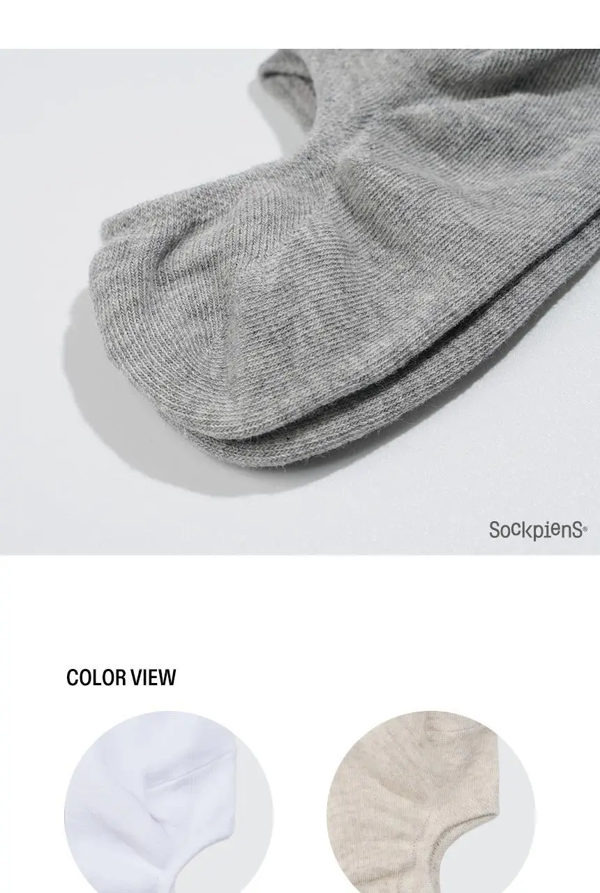 삭피엔스 절대 안벗겨지는 앞코보강 공용 페이크삭스 10켤레 5colors (S/M/L) 상세페이지 57