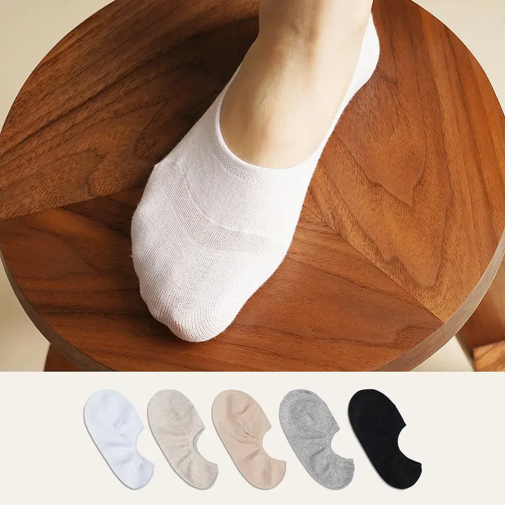 삭피엔스 절대 안벗겨지는 앞코보강 공용 페이크삭스 10켤레 5colors (S/M/L)