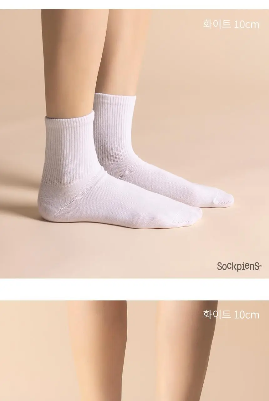 삭피엔스 프리미엄 학생 밴드 여성 양말 8켤레 4colors (5cm/10cm) 상세페이지 39