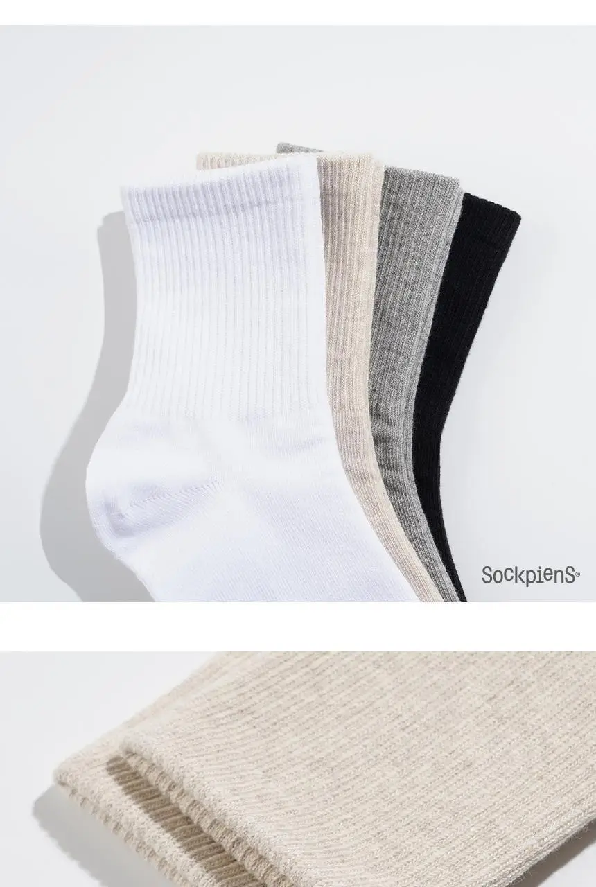 삭피엔스 프리미엄 학생 밴드 여성 양말 8켤레 4colors (5cm/10cm) 상세페이지 47