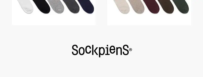 삭피엔스 54g 프리미엄 무지 두꺼운 남성 양말 5켤레 3colors (화이트/블랙/차콜) 상세페이지 10