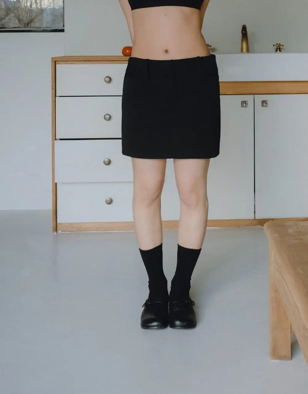 수푸이 오가닉 코튼 양말 블랙 상세페이지 8