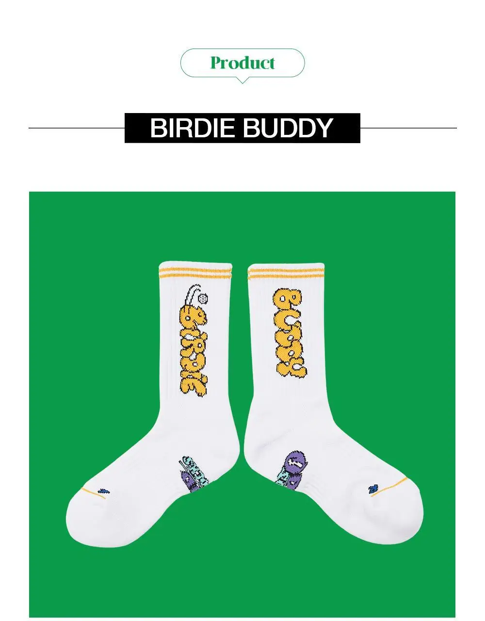 오드삭스 쿨맥스 골프 크루 삭스 B타입 4종 택1 (M/L) 상세페이지 10