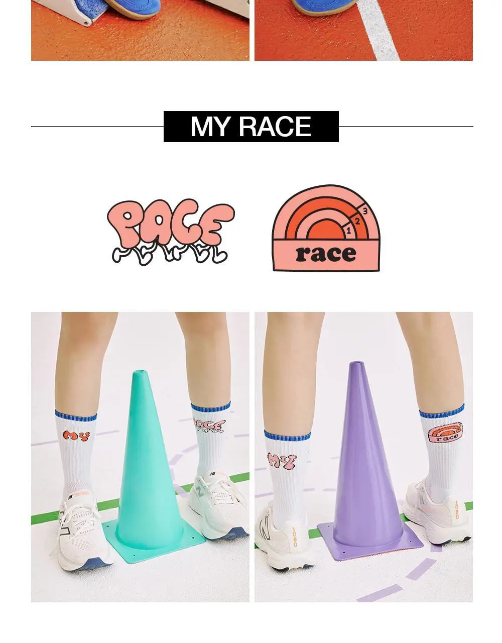 오드삭스 쿨맥스 러닝 크루 삭스 B타입 4종 택1 (M/L) 상세페이지 7