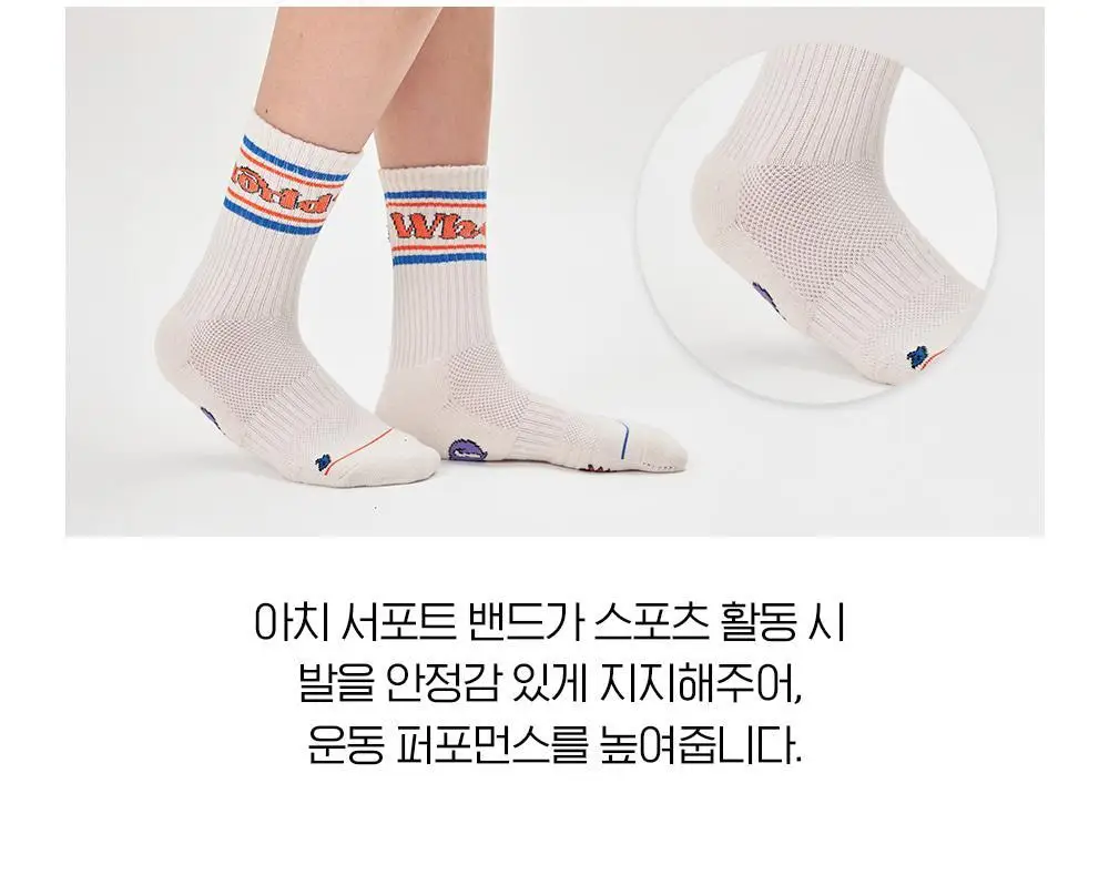 오드삭스 쿨맥스 러닝 크루 삭스 B타입 4종 택1 (M/L) 상세페이지 18