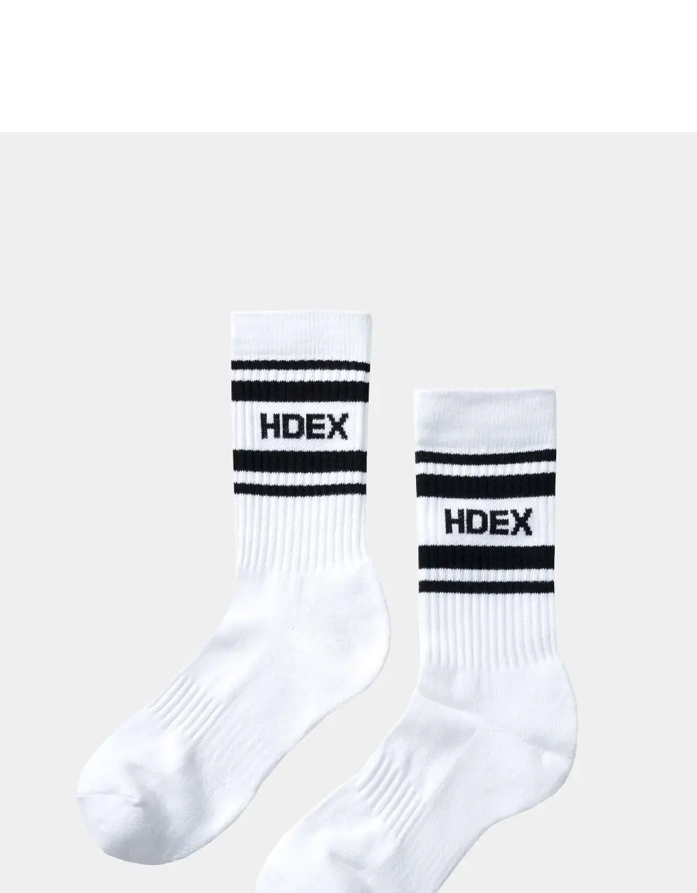 HDEX 메인로고 스트라이프 삭스 (3colors) 상세페이지 4