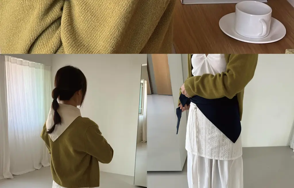 코지모지 실키 타이 보닛 스카프 3colors (네이비/블랙/아이보리) 상세페이지 40