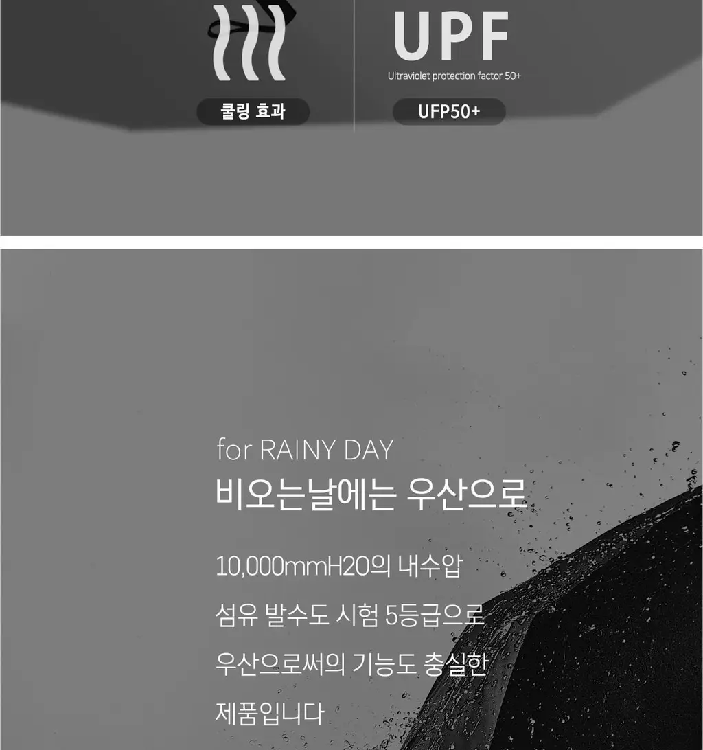 Wpc. 남녀공용 완자동 3단 양산 (7colors) (ZA021-001-102) 상세페이지 22