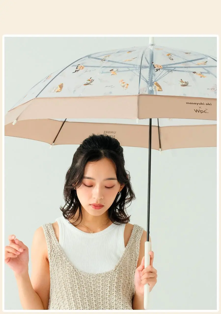 Wpc. 냥브렐라 비닐 장우산 (2colors) (PT-OM05-001) 상세페이지 5