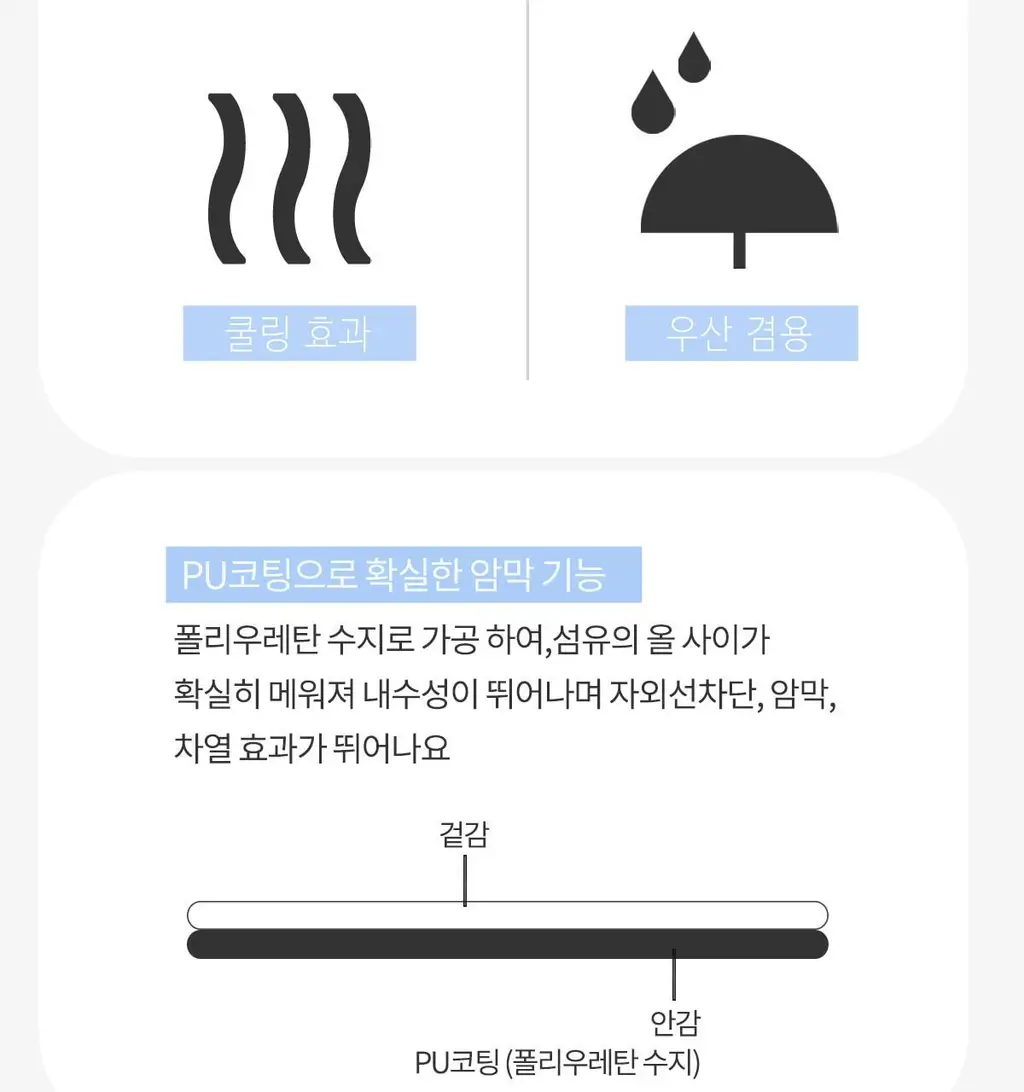 Wpc. 냥파라솔 미니 3단 양산 (2colors) (801-OM009-102) 상세페이지 26