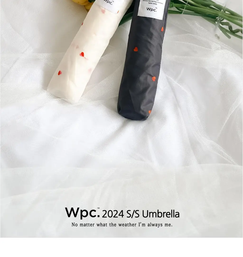 Wpc. 바이컬러하트 3단 우양산 (2COLORS) (AL02-036-002) 상세페이지 5