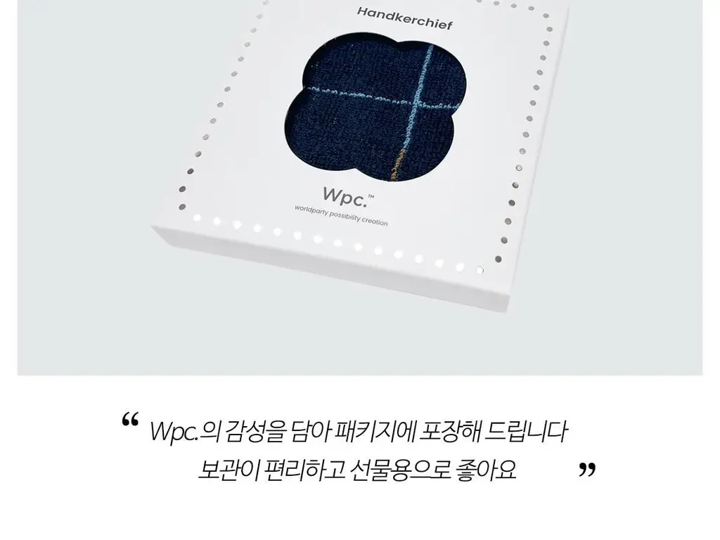 Wpc. 페이버릿 컬러 손수건 (11colors) (H18-204) 상세페이지 24
