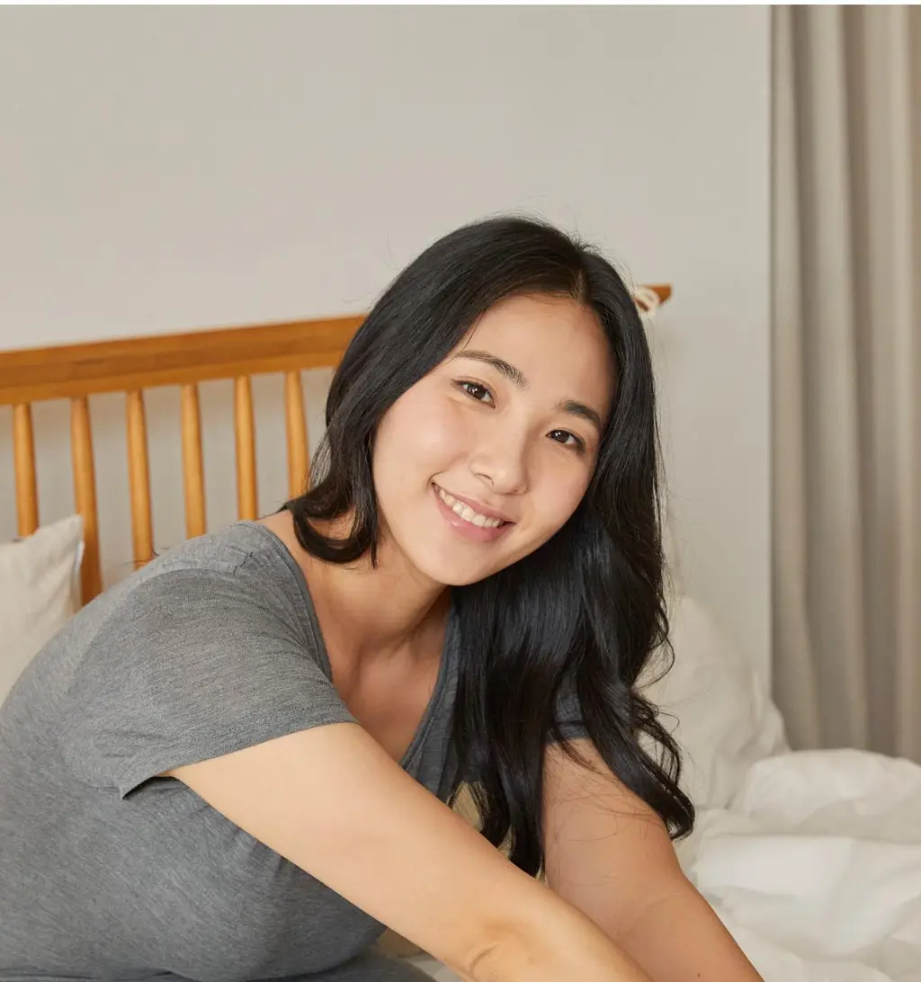 마른파이브 모달 브이넥 롱 원피스 잠옷 (블랙/차콜/라이트그레이) 상세페이지 19