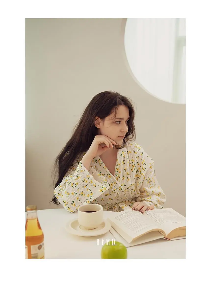 RYMD 힐링잠옷 레몬 로브 원피스 홈웨어 상세페이지 10