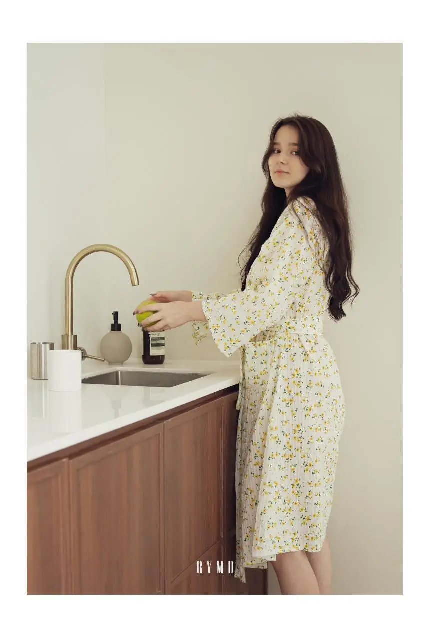 RYMD 힐링잠옷 레몬 로브 원피스 홈웨어 상세페이지 12