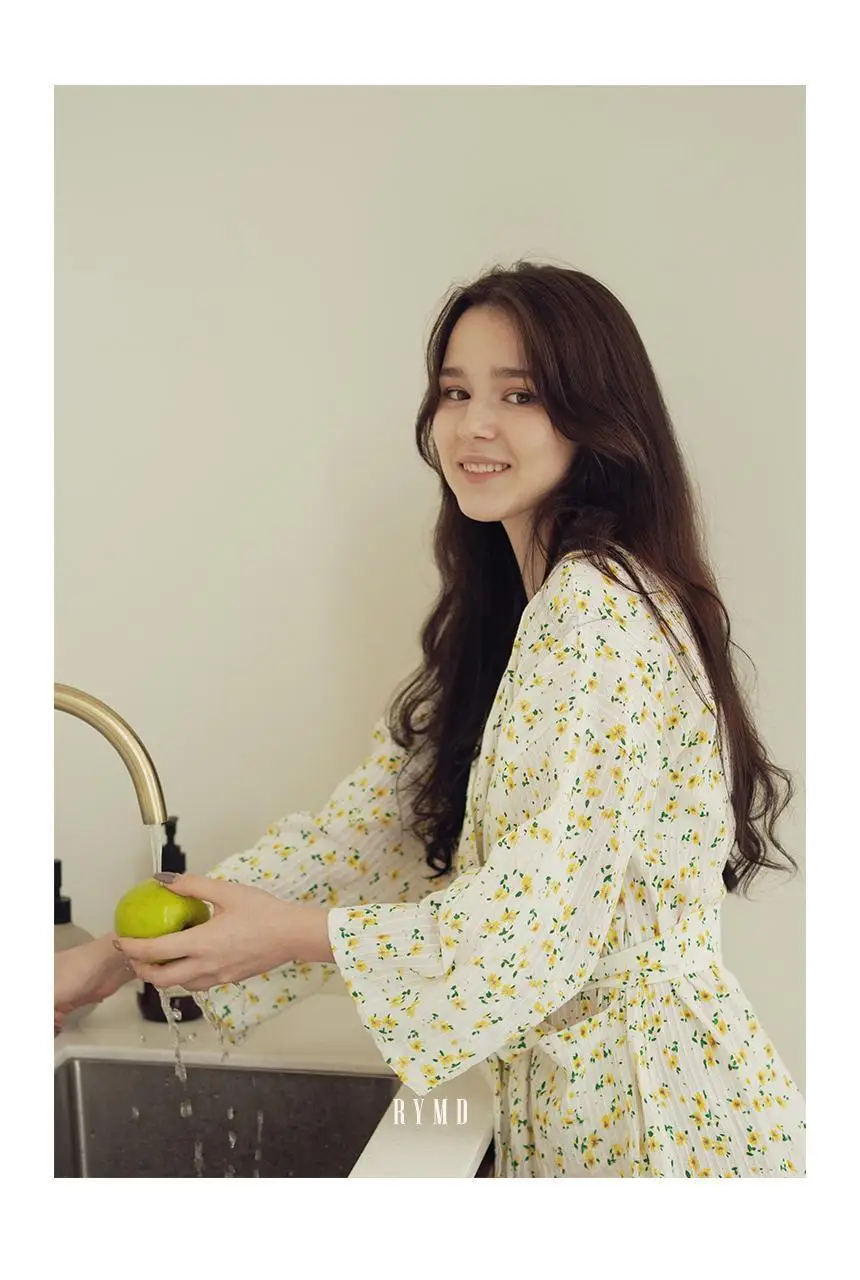 RYMD 힐링잠옷 레몬 로브 원피스 홈웨어 상세페이지 13