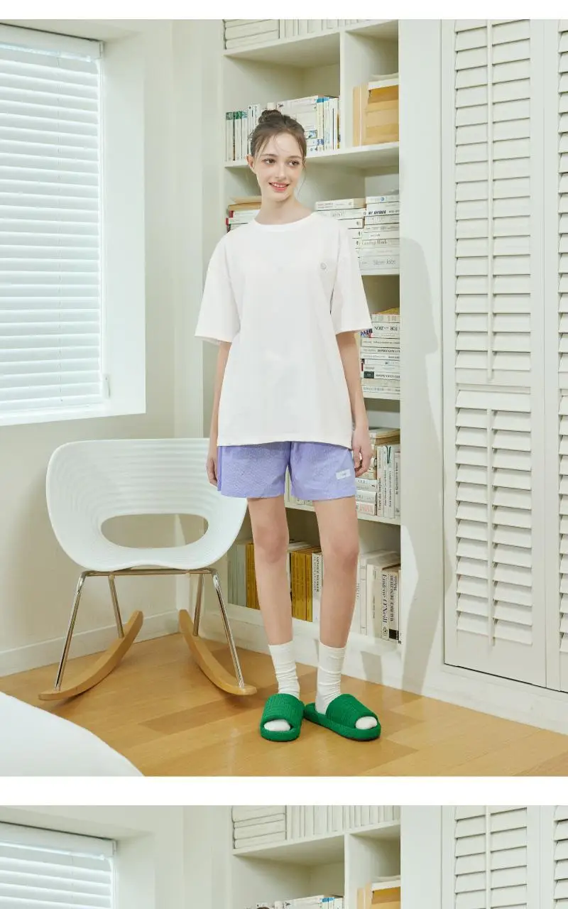 뉴버디 릴렉스핏 로고 티셔츠 - 크림 상세페이지 8