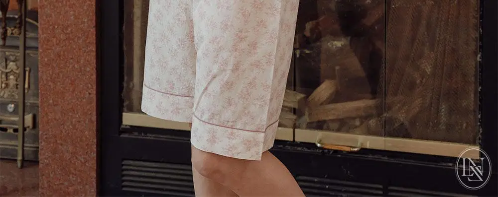 루나루즈 로제플라워 반팔 카라넥 투피스 여성용 (블루 / 핑크) 상세페이지 23
